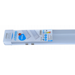 LED линейный светильник 100W, 120 см, 6400K, матовый корпус