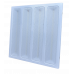Светодиодная LED панель 60×60 см 120W 6400K Turan, холодный белый свет, накладная