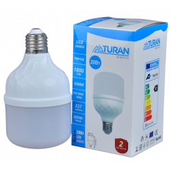 Лампа Turan 20W E27, 6400K, холодный белый свет
