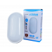 Светодиодный плафон LED 20W, IP54, 6400K, овальный, белый, 15×25 см