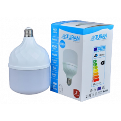 Лампа Turan 50W E27, 6400K, холодный белый свет