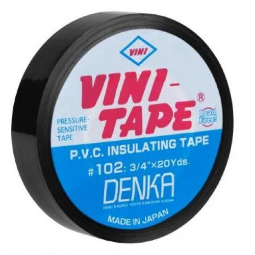 Изолента VINI TAPE черная (японская)