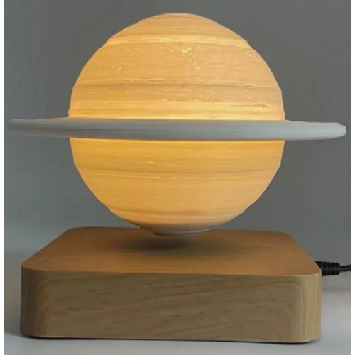 🪐 Магнитная левитирующая лампа Saturn — светильник из другого мира